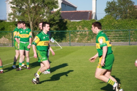 Action from the official opening of Pirc Aoidh Ruaidh.