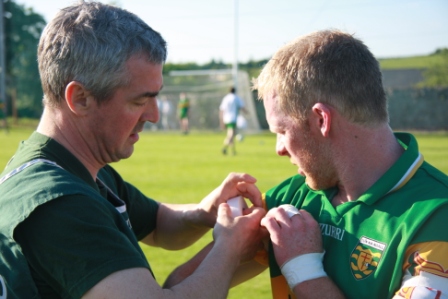 Action from the official opening of Pirc Aoidh Ruaidh.