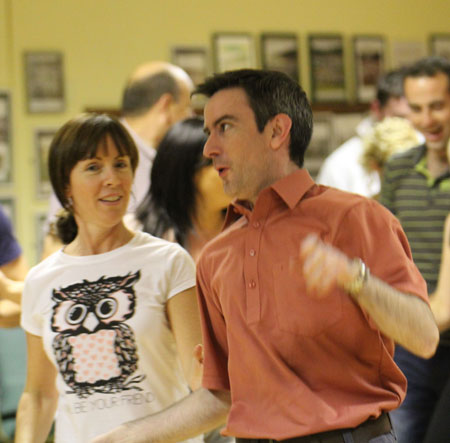 Scenes from Strictly Ballyshannon rehearsals.