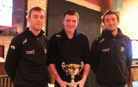 Pictures from the under 16 medal presentations in Dicey Reilly's.
