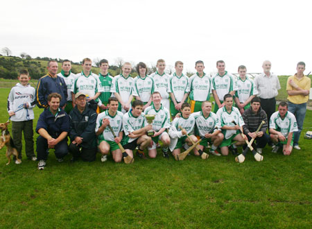 The Aodh Ruadh minor hurling team and mentors who claimed the County Championship title on Sunday 21st October in Tir Chonaill Park, Donegal town.