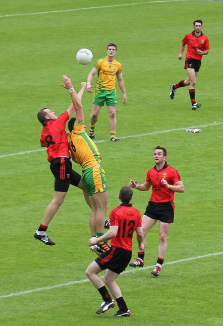 Scenes from Donegal's historic back-to-back Ulster winning performance.